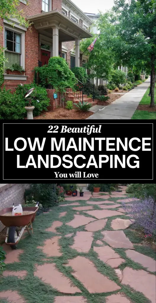 Low maintence landscaping