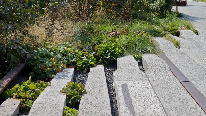 Use Stone Slabs to Build the Walkway