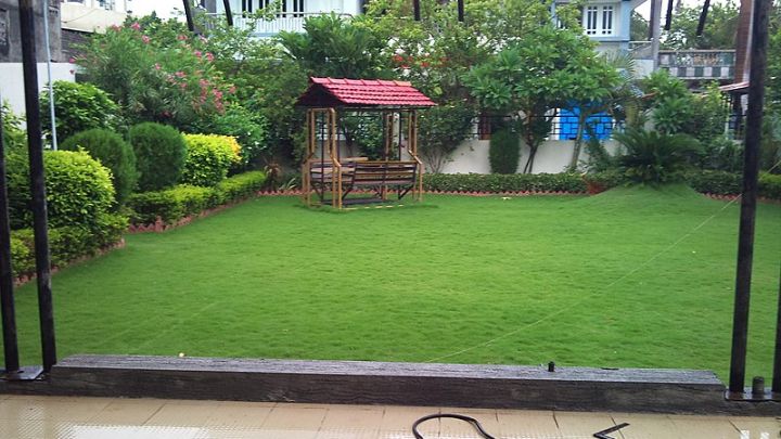 artificial grass garden