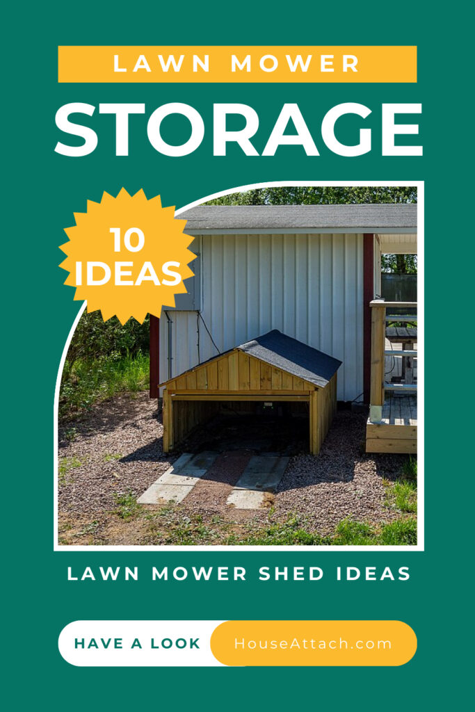 lawn mower storage