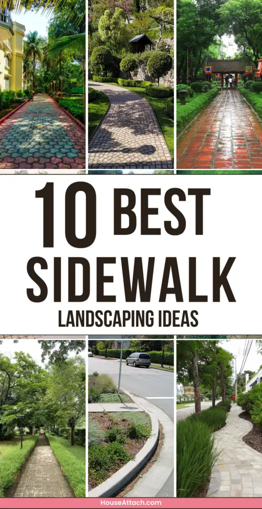 sidewalk landscaping ideas