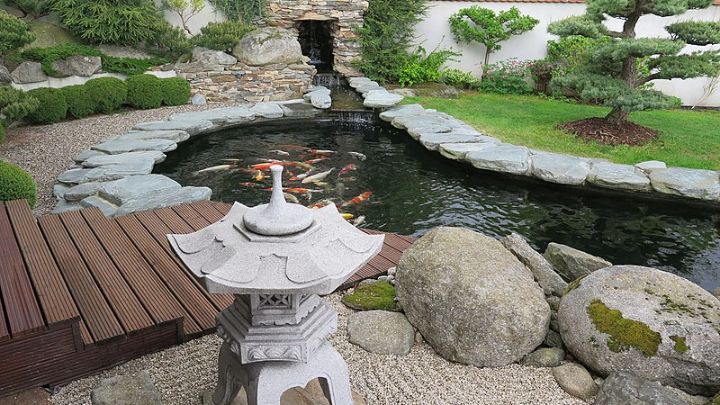 small pond landscaping