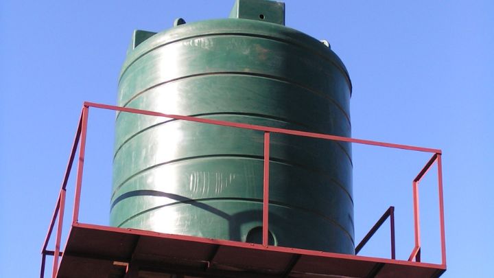 water tank cover ideas outdoor