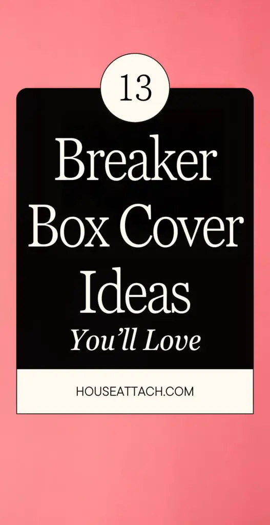 Breaker Box Cover Ideas 1