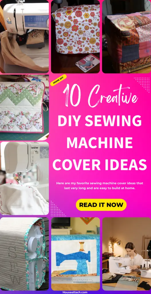 DIY sewing machine cover ideas