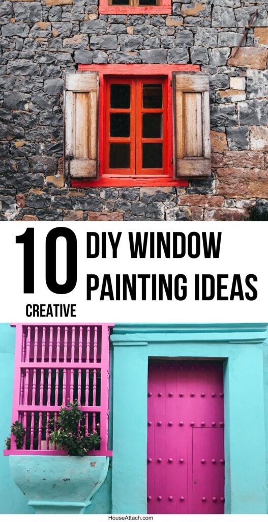 DIy window painting ideas