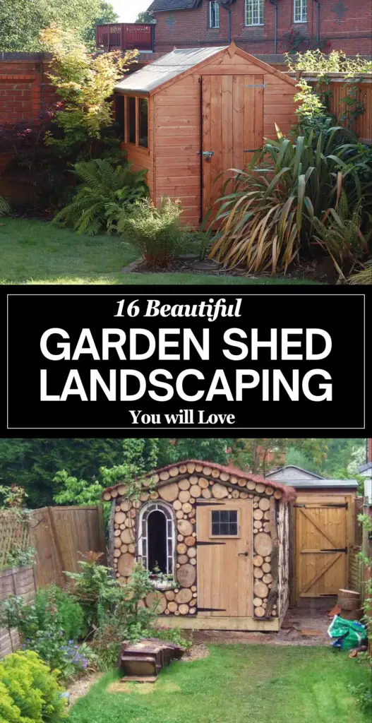 Garden Shed Landscaping 1