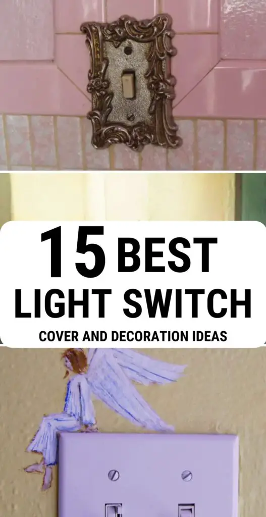Light switch cover and decoration ideas