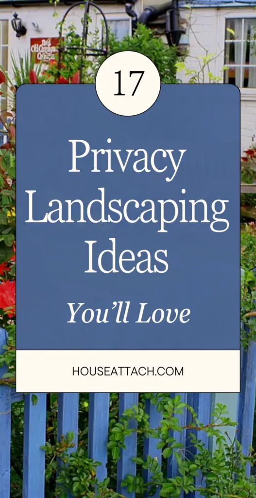 Privacy Landscaping Ideas 1