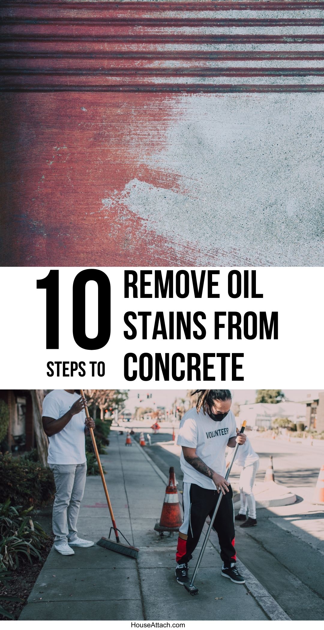 How to Remove Oil Stains from Concrete