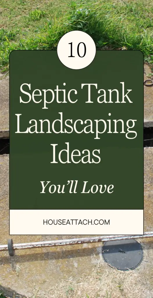 Septic Tank Landscaping Ideas