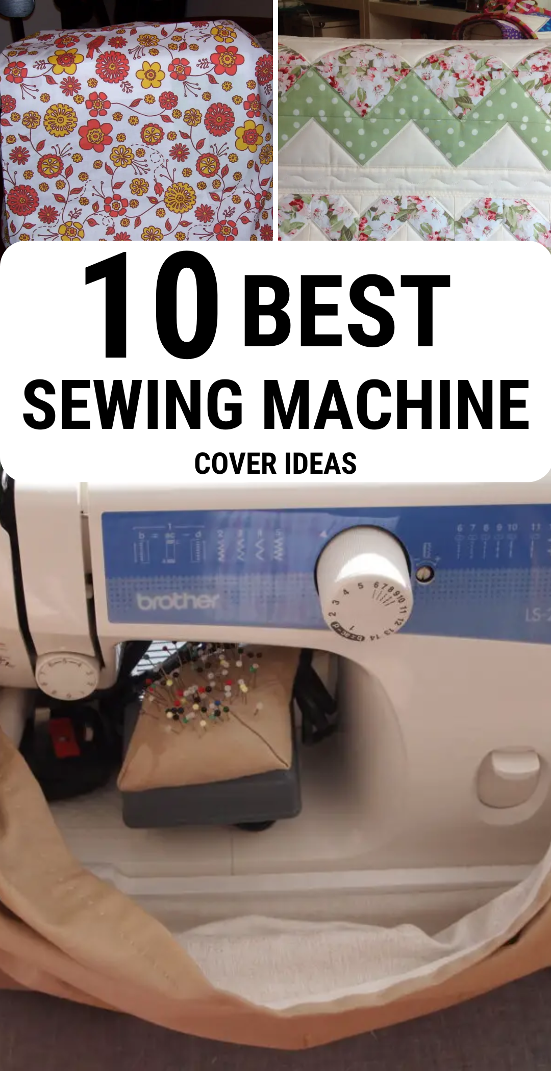 10 Best Sewing Machine Cover Ideas