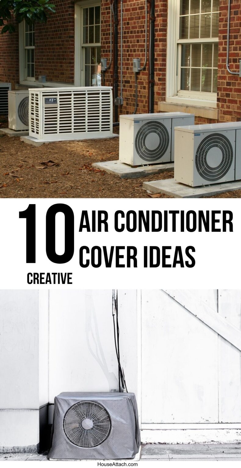 7 Creative Air Conditioner Cover Ideas Outdoor And Indoor   Air Conditioner Cover Ideas 790x1536 