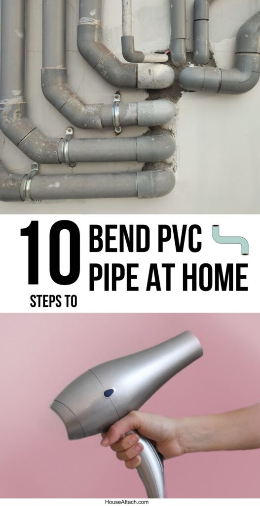 bend pvc pipe at home