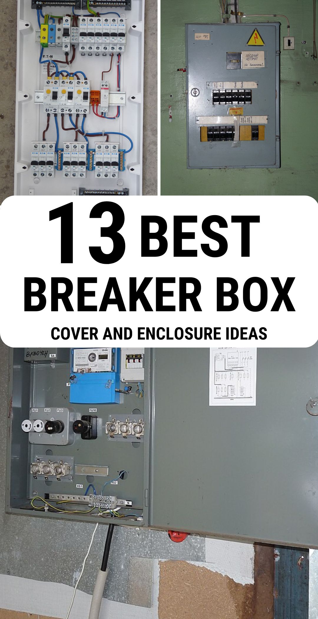 13 Creative Breaker Box Cover Ideas That Last Long