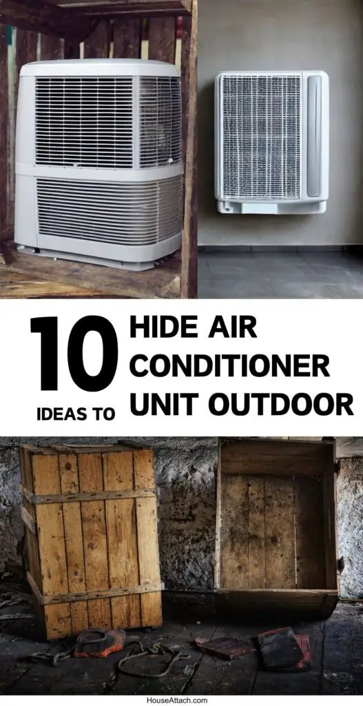 hide air conditioner unit outdoor 1