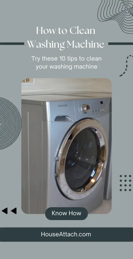 how to clean washing machine yourself