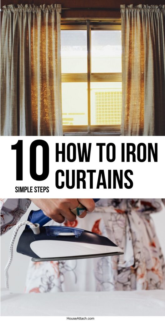 how to iron curtains 1