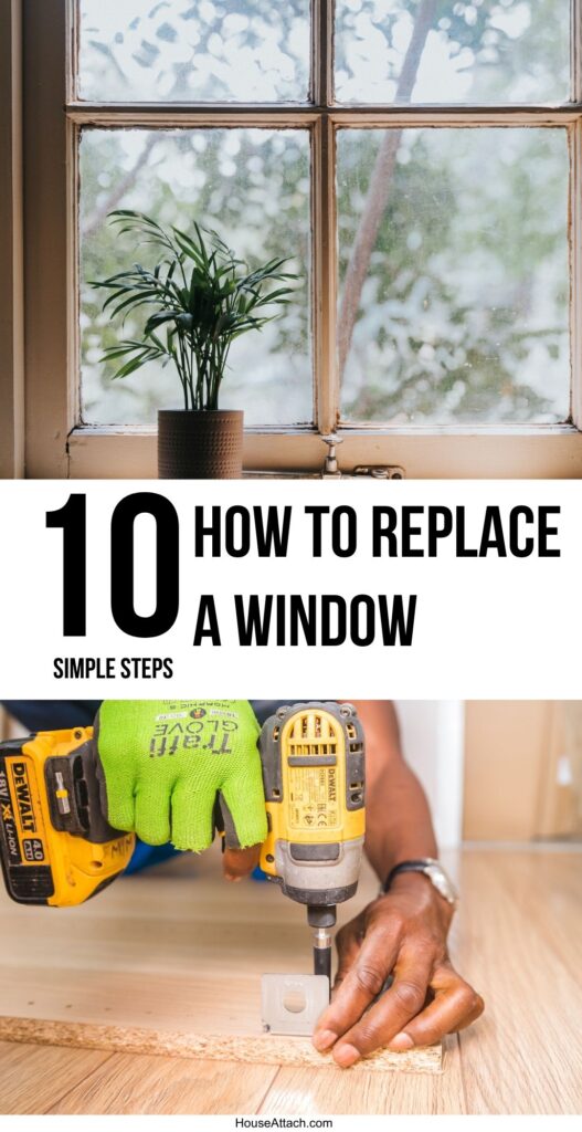 how to replace a window 1