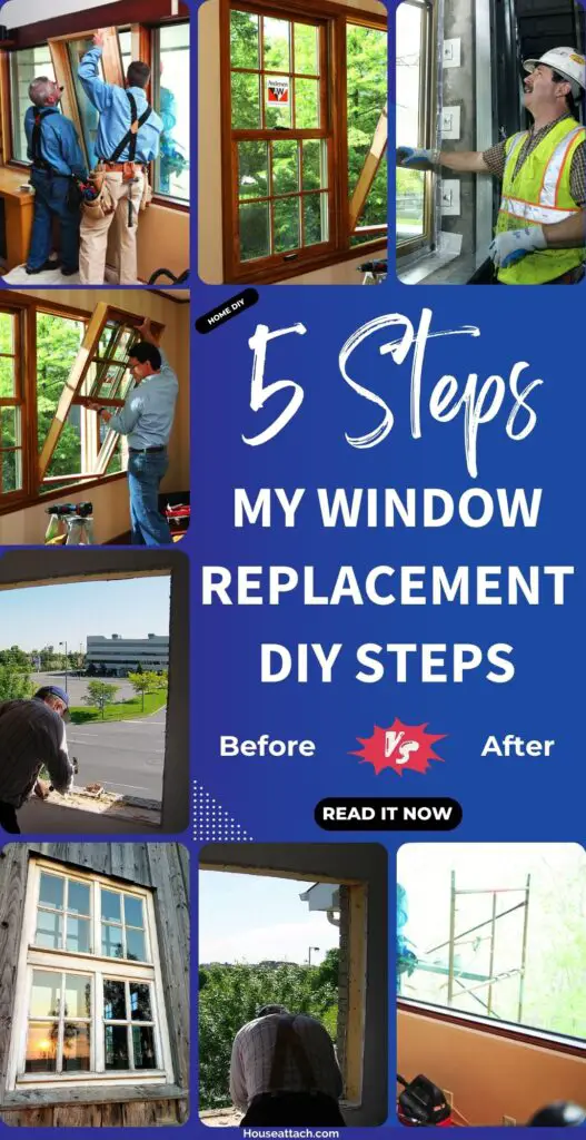 my window replacement DIY Steps