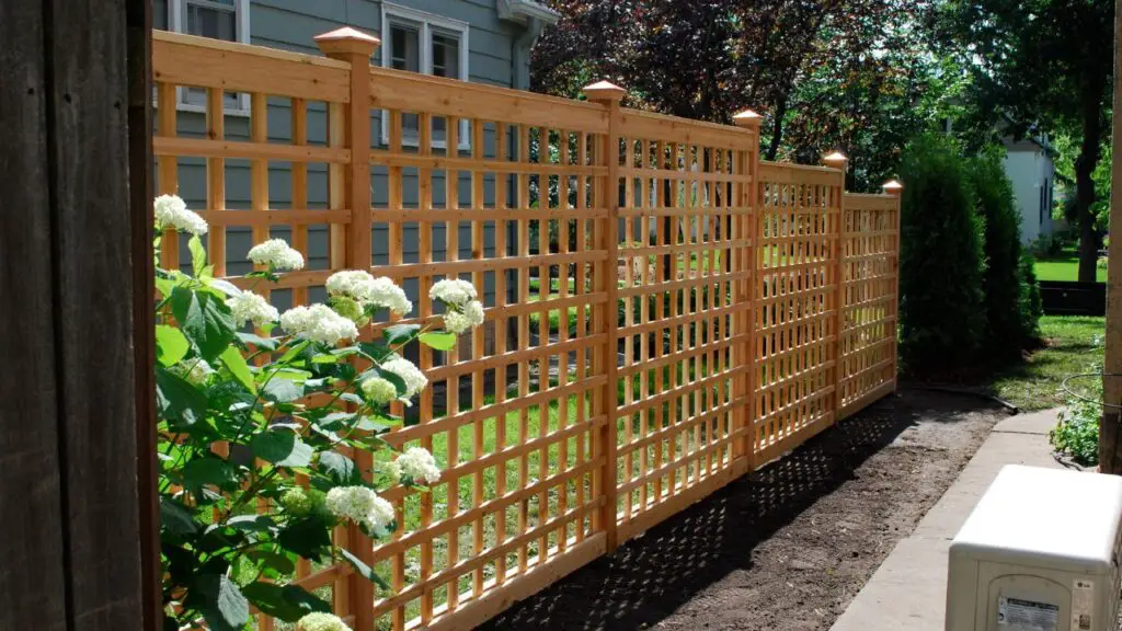 privacy garden fence
