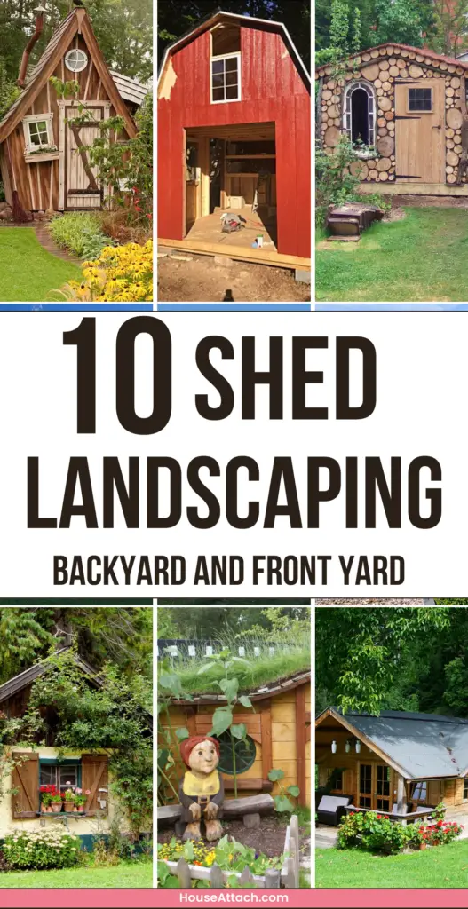 shed landscaping ideas 1