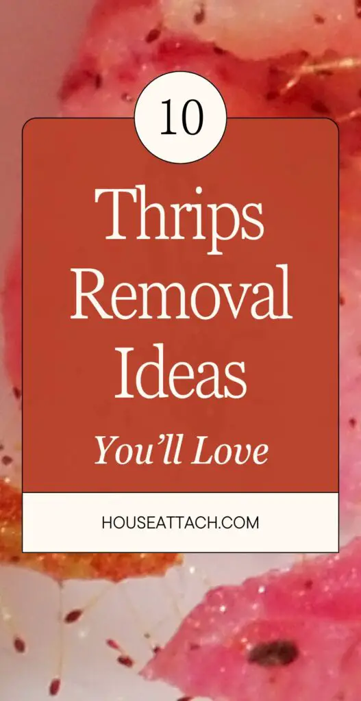 thrip removal ideas