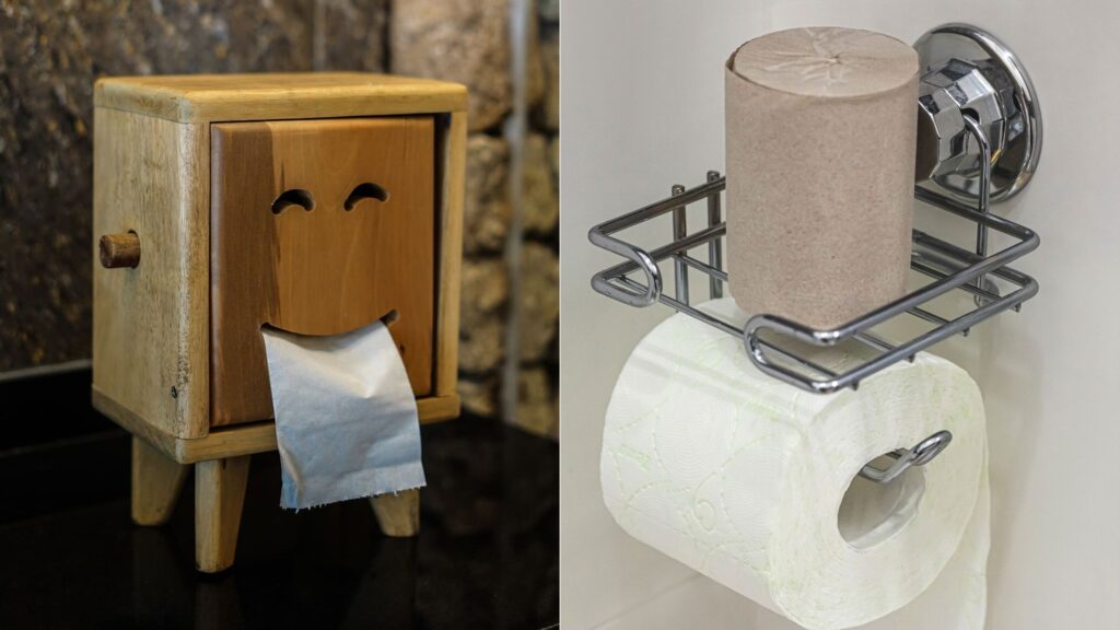 A Funny Wooden Paper Holder