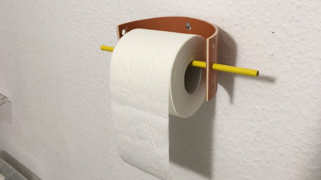 Build a DIY Toilet Paper Holder