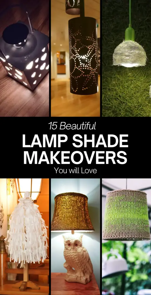 Lamp Shade makeovers