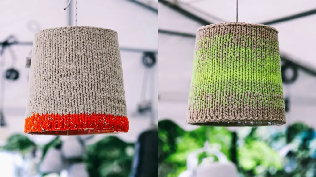 Make a Sweater for Your Lampshade