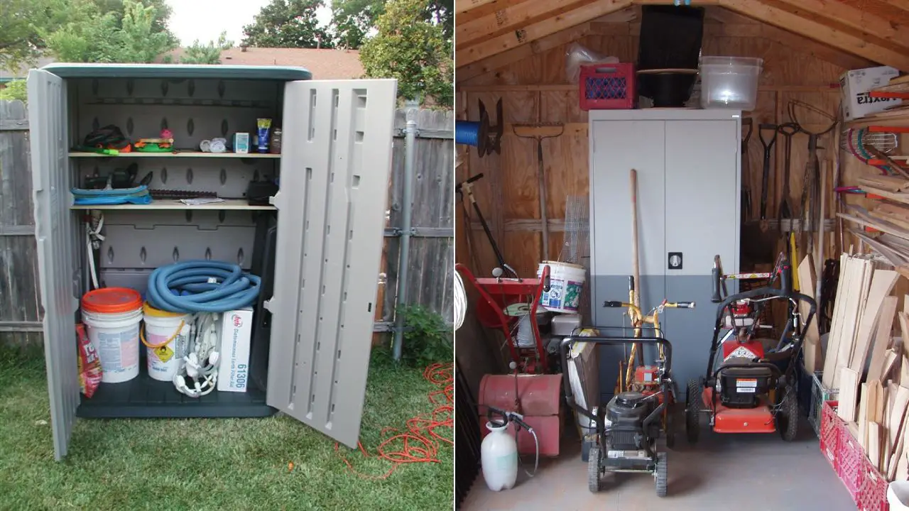 outdoor storage shed ideas for backyard