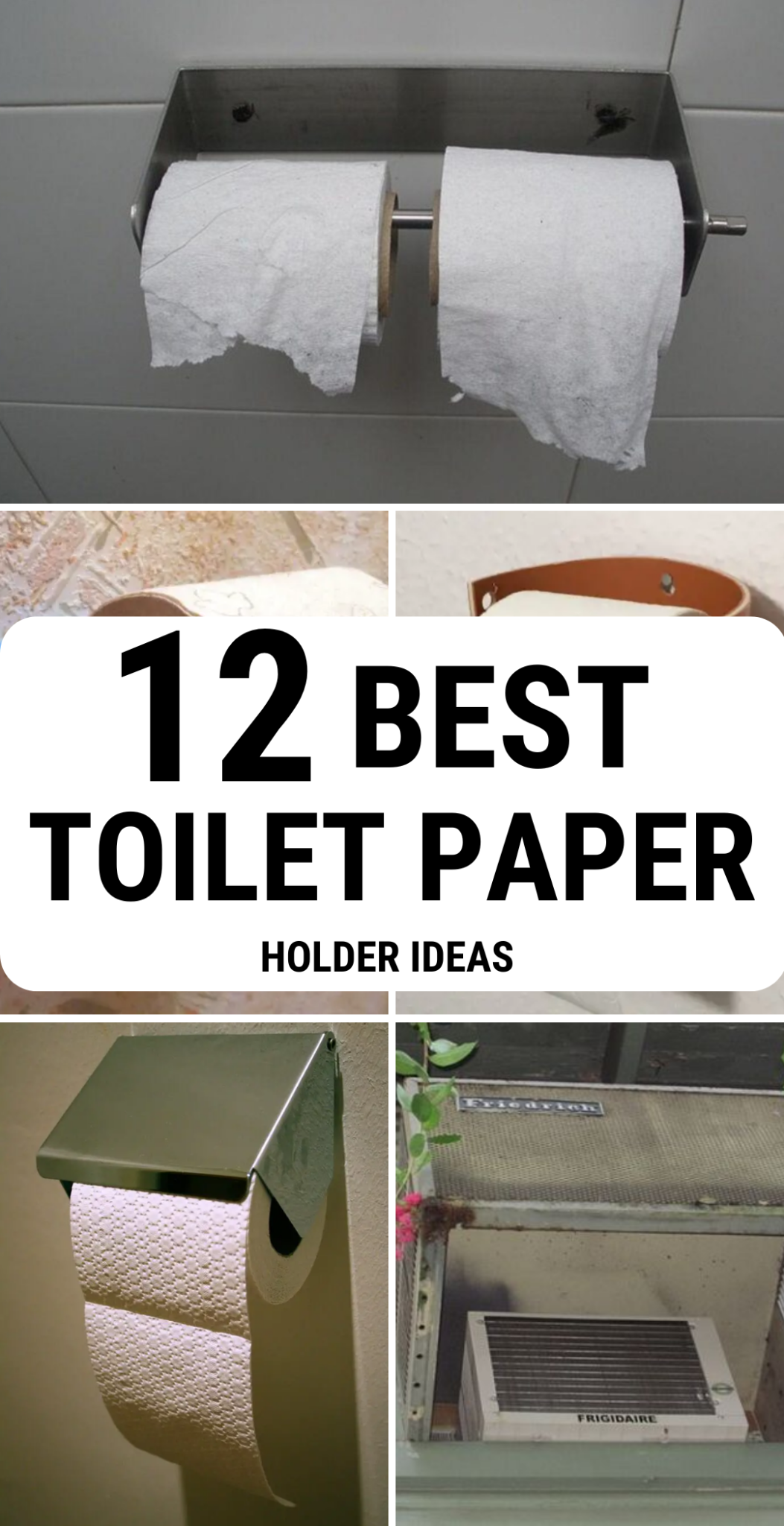 12 Best Toilet Paper Holder Ideas