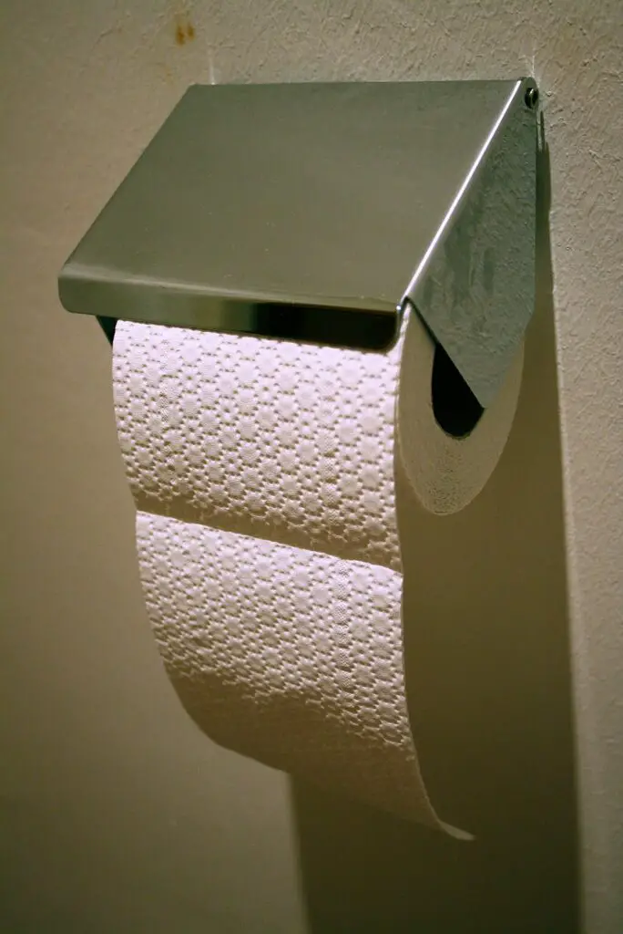 toilet paper steel holder