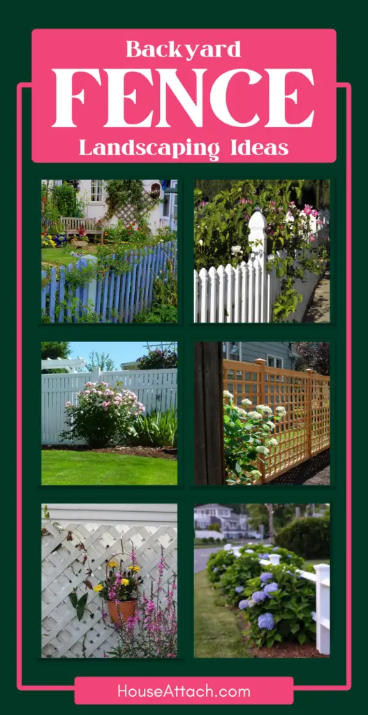backyard fence landscaping