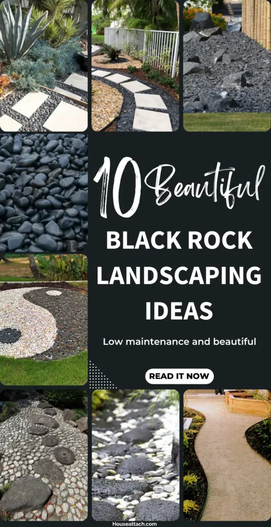 Black Rock landscaping ideas 1