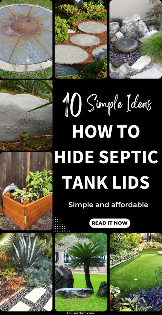 How to Hide Septic Tank Lids 1