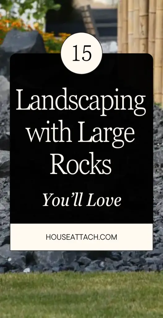 Landscaping with Large Rocks 1