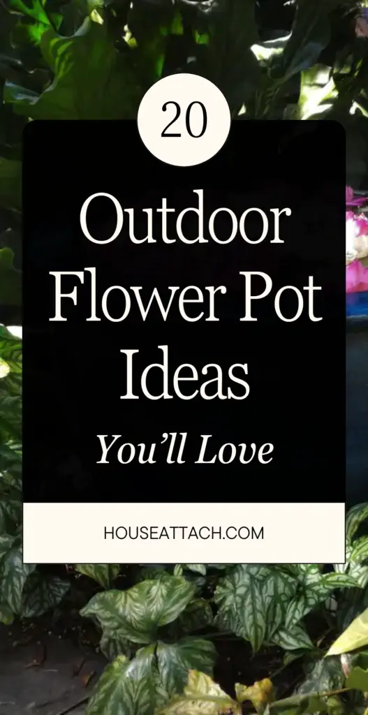 Outdoor Flower Pot Ideas 1 1