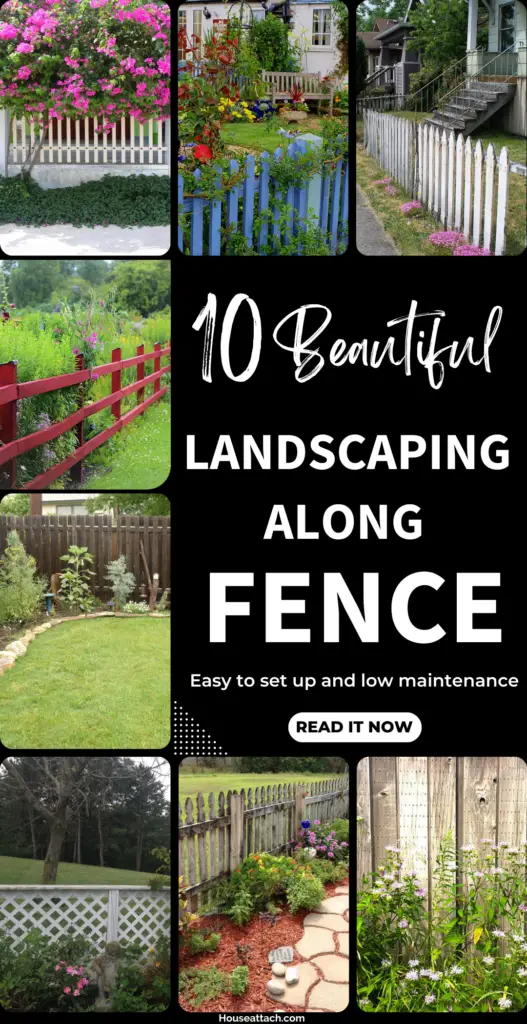 Landscaping Along fence