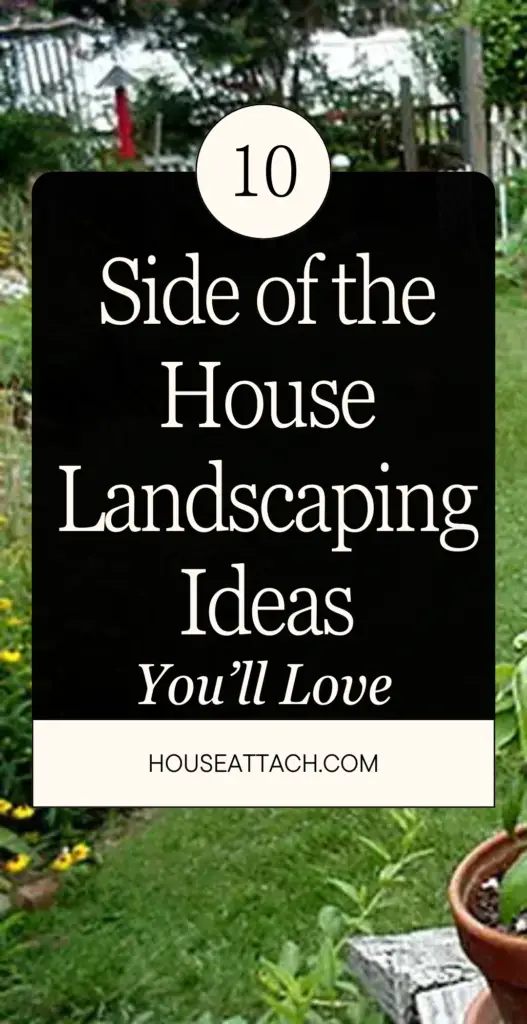 Side of the House Landscaping Ideas 1 1