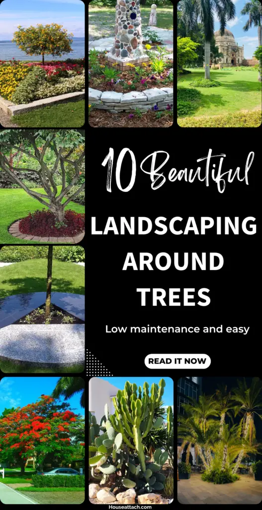 landscaping around trees 3